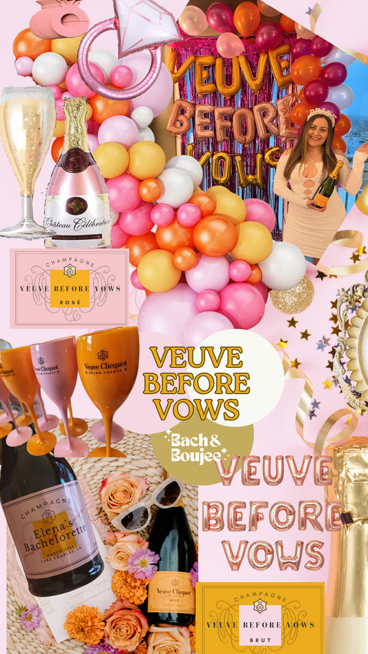 Veuve Before Vows - Top Bachelorette Themes for 2024