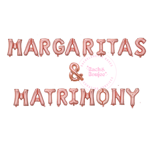 Margaritas & Matrimony