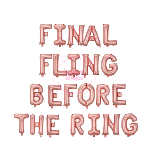 Final Fling Before the Ring